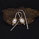 Earrings 'White fruit' silver, white Baroque pearls. Earrings. stepan-klimov. My Livemaster. Фото №4