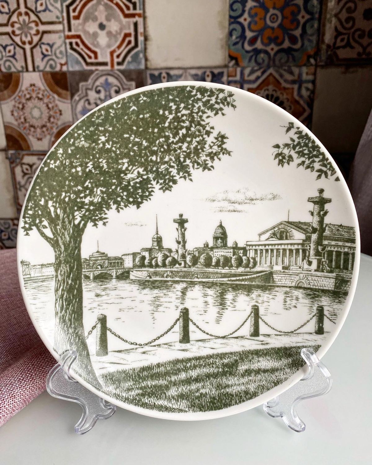 Винтаж: Настенная тарелка ЛФЗ «Виды Ленинграда» – купить на Ярмарке ...