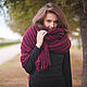 The oversized scarf cherry, Scarves, St. Petersburg,  Фото №1