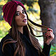 Шапка Чалма Тюрбан "Изумруд". Шапки. KUDESNITSA Designer Accessories. Ярмарка Мастеров.  Фото №5