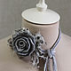 Order Felt bandages-necklace ' Roses'. Katherine Markina (markinaek). Livemaster. . Brooches Фото №3