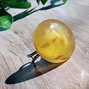 Украшения handmade. Livemaster - original item Amber. Full Moon ring amber silver. Handmade.