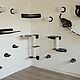 Wall-mounted complex for cats 'Ladoga 3'. Ladders, steps for animals. VIMBESK. My Livemaster. Фото №4