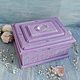 Openwork vintage box piggy Bank for jewelry Purple beauty. Piggy Bank. nz. Online shopping on My Livemaster.  Фото №2