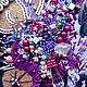 Abundance | абстрактная вышивка на пяльцах. Панно. Janna Basova Art. Ярмарка Мастеров.  Фото №4