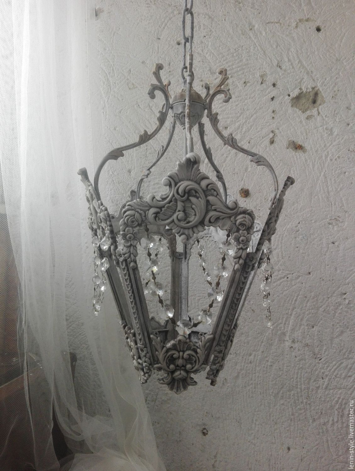 Pendant Lamp Lantern French Style Provence Vintage Lamps Handmade Pendant Lamp Lantern French Style Provence Vintage Leninstyle