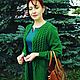 Кардиган вязаный Зелёная Волна. Кардиганы. Тёплая сказка. Ярмарка Мастеров.  Фото №4