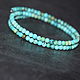 Women's bracelet made of natural turquoise. Bead bracelet. naturalkavni. My Livemaster. Фото №6
