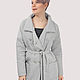 Long jacket winter quilted coat grey, Outerwear Jackets, Moscow,  Фото №1