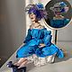 boudoir doll: ' Lady in blue', Boudoir doll, Ulan-Ude,  Фото №1
