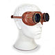 Гогглы-маска - "AVIATOR" TAN ANTIQUE. Гогглы. Манн и Крафт. Интернет-магазин Ярмарка Мастеров.  Фото №2