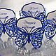 'Butterfly' table place cards. Card. Evrica (Evrica). My Livemaster. Фото №6