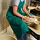 Order aprons: Pottery apron cotton in Japanese style. Tatyana Kazanskaya (Pottery Apron). Livemaster. . Souvenirs by profession Фото №3