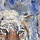 The Amur Tiger painting in mixed media. Pictures. Pictures for the soul (RozaSavinova). Online shopping on My Livemaster.  Фото №2