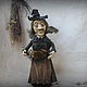 Order The Witch Mrs. Daphne Lawrence. Goog attik Laura 9437. Livemaster. . Interior doll Фото №3