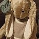  Зайка Варенька. Тедди Зверята. Ручные мишки Тедди (tamedteddybears). Ярмарка Мастеров.  Фото №10