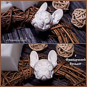 Материалы для творчества handmade. Livemaster - original item Mold French bulldog. Handmade.