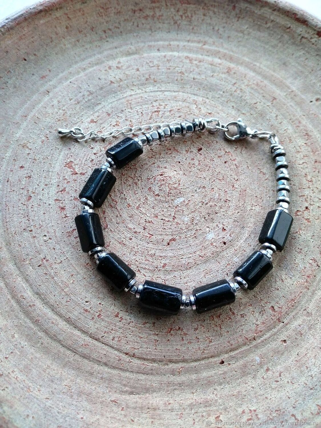 Браслеты с черным турмалином купить в интернет-магазине Ярмарка ...