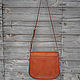 Leather bag OLLE, saddle bag, messenger. Messenger Bag. Labour. Online shopping on My Livemaster.  Фото №2