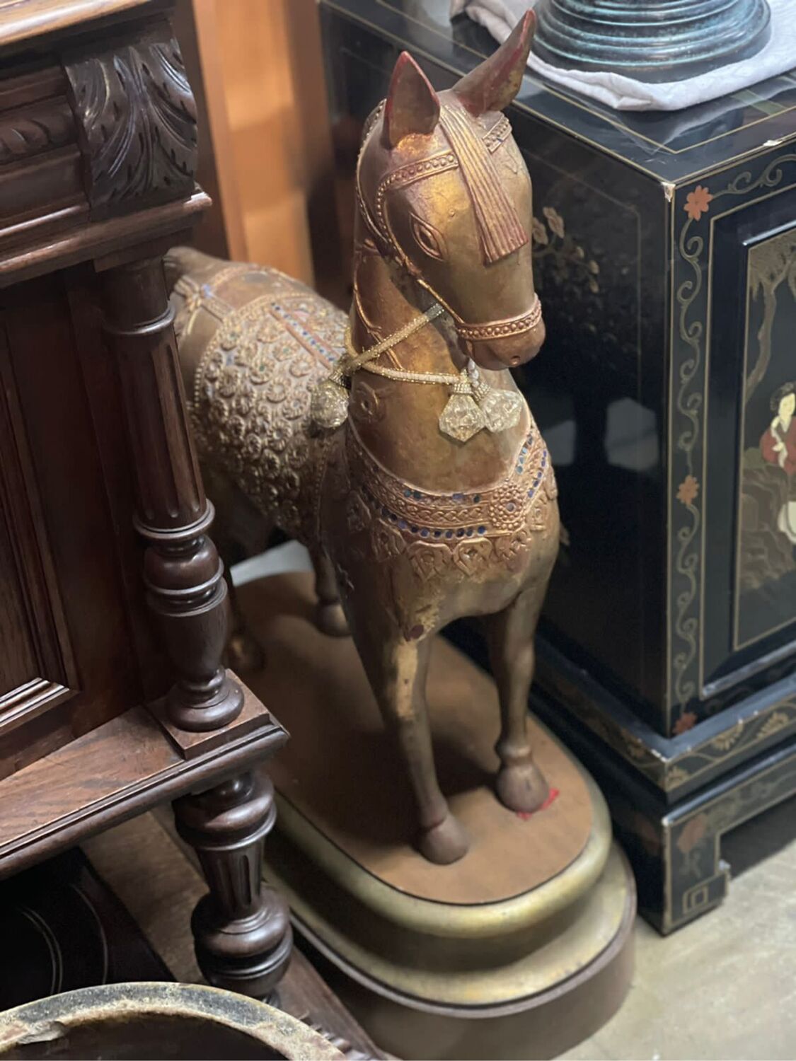 Винтаж: Скульптура. Лошадь. Винтаж. Европейская мебель. Фигура ...