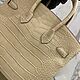 Classic bag, made of genuine crocodile leather, beige color!. Classic Bag. SHOES&BAGS. My Livemaster. Фото №4