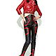 Suit leather jacket and trousers with a high waist. Pants. Lollypie - Modiste Cat. My Livemaster. Фото №6