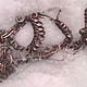 Copper chain maille bracelet "Little fish". Bead bracelet. IVA rainbow art. Online shopping on My Livemaster.  Фото №2
