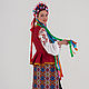 Ukrainian folk costume for women ' Bordeaux'. Suits. SLAVYANKA. Online shopping on My Livemaster.  Фото №2