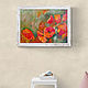 Painting with flowers Bright orange poppies. Pictures. ynik07. Online shopping on My Livemaster.  Фото №2