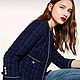 Твид VERSACE синем цвете. Ткани. Итальянские ткани Gontess. Ярмарка Мастеров.  Фото №4