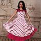 Retro polka dot dress 'Crimson'. Dresses. Moda No Time. Online shopping on My Livemaster.  Фото №2