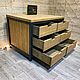 Комод из массива сосны, направляющие скрытого монтажа. Комоды. EasyLOFT. Интернет-магазин Ярмарка Мастеров.  Фото №2