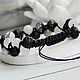 Bracelet 'Darkness and Light' made of tourmaline quartz. Bead bracelet. The star of Siberia. Online shopping on My Livemaster.  Фото №2