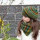 Knitted winter set. Hat and scarf. Headwear Sets. Modnoekhobbi. Online shopping on My Livemaster.  Фото №2