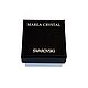 Пусеты Flower Swarovski 5 мм. Серьги-пусеты. Marea Crystal. Интернет-магазин Ярмарка Мастеров.  Фото №2