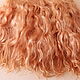 Mohair tress (peach) (Hair for dolls). Doll hair. Hair and everything for dolls. My Livemaster. Фото №6