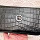 Men's clutch, made of genuine crocodile leather, in black!. Clutches. SHOES&BAGS. Online shopping on My Livemaster.  Фото №2