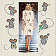 Diseño para el bordado de la máquina. El Ratón Doche Gabbana. El Ratón De D&G. Patterns for embroidery. embroidery Anna (embroideryanna). Интернет-магазин Ярмарка Мастеров.  Фото №2