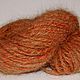 designer yarn Sunshine 
composition : 
1.the fluff of the Leonberger elite soft --- 60% 
 2.mix (wool of the Australian Merino (18мкр) + silk) (70\30) --- 40%