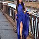 Evening dress, blue dress sleeveless, Dresses, St. Petersburg,  Фото №1