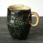 Посуда handmade. Livemaster - original item Rustic Spring Mug. Handmade.
