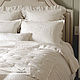 Linen bed linen with voluminous embroidery. Bedding sets. Linenburg. My Livemaster. Фото №4