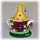 Грелка на чайник "Розовый куст 2", Чехол на чайник, Санкт-Петербург,  Фото №1