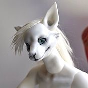 Куклы и игрушки handmade. Livemaster - original item Jointed doll: Lidlan the White Wolf. Handmade.
