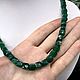 Серебро 925пр. Хризопраз натуральный камень Бусы с огранкой. Бусы. Из камней. Ярмарка Мастеров.  Фото №6