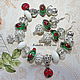 Bracelet 'ladybug'. Jewelry Sets. jewelry and handmade accessories. My Livemaster. Фото №4