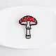 Fly agaric brooch made of beads, Brooches, Ulan-Ude,  Фото №1