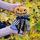 Pumpkin Jack. Handmade pumpkin for Halloween, Teddy Toys, Yaroslavl,  Фото №1