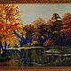 Painting,oil,'Autumn silence'autumn landscape. Pictures. OMA-EVA. Online shopping on My Livemaster.  Фото №2