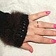 Fingerless gloves made out of dog fur art No. №51zh .Bonus. Mitts. Livedogsnitka (MasterPr). Online shopping on My Livemaster.  Фото №2